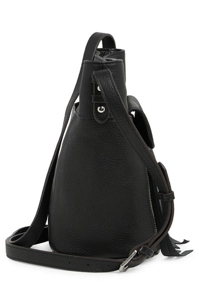 Shop Aimee Kestenberg Elation Leather Bucket Bag In Black