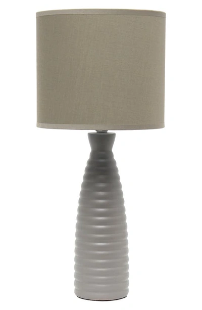 Shop Lalia Home Taupe Bottle Table Lamp