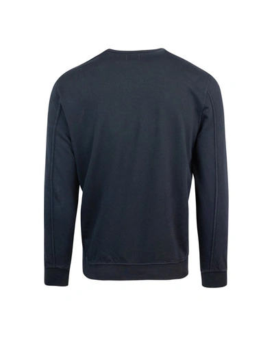 Shop C.p. Company Sweatshirt In Navy Blue