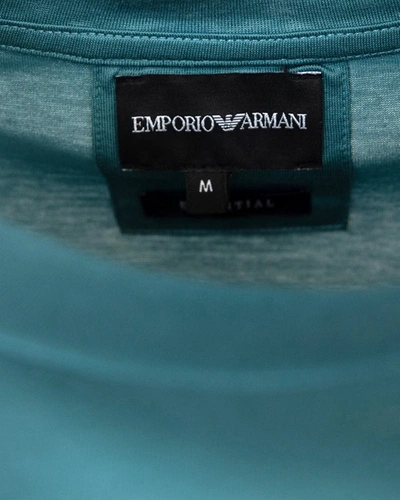 Shop Ea7 Emporio Armani T-shirts In Octanium