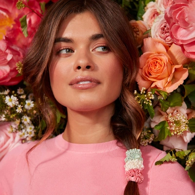 Slip Pure Silk Skinny Scrunchies In Bellerose