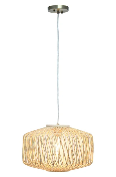 Shop Lalia Home Rattan Ceiling Light Fixture In Natural