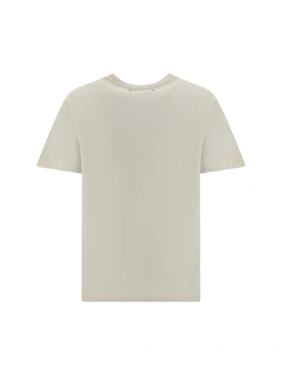 Shop Golden Goose T-shirts In White/black