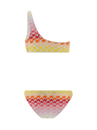 Shop Missoni Swimwear In Degrade Red Shades