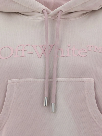 Shop Off-white Sweatshirts In Burnished Lilac Burnished Lilac