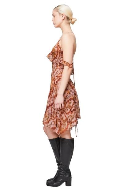 Shop Knwls October Silk Dress With Lacing