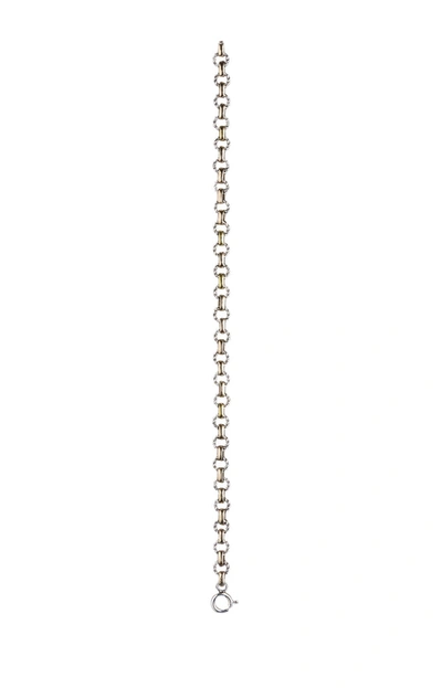 Shop Ugo Cacciatori Silver Cable & Chain Bracelet