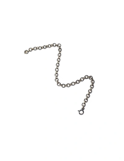 Shop Ugo Cacciatori Silver Cable & Chain Bracelet