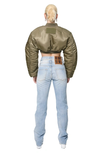 Vtmnts Double Waist Jeans In Blue