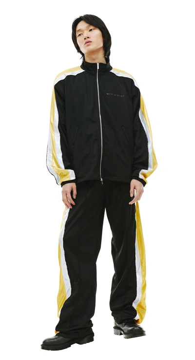 Shop Vtmnts Striped Tracksuit Jacket In Black