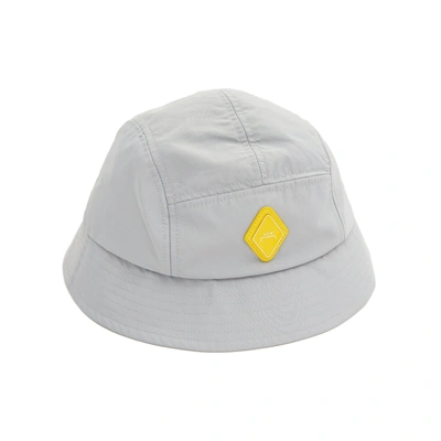 Shop A-cold-wall* Rhombus Bucket Hat In Light Grey