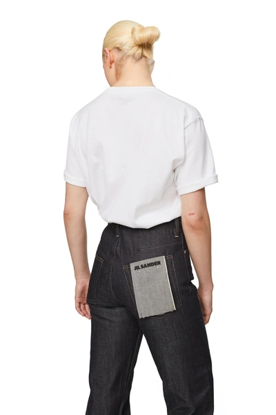 Jil Sander Denim Straight-fit Jeans In Navy
