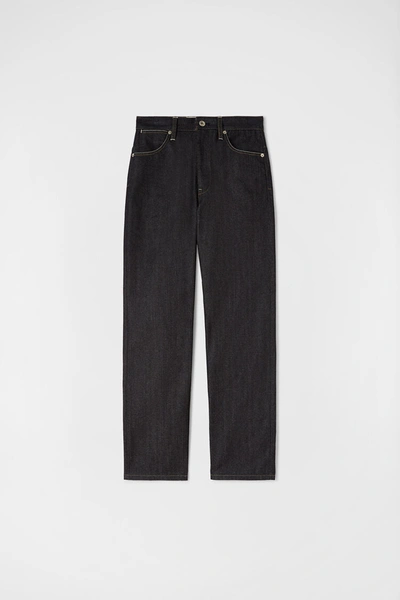 Shop Jil Sander Denim Straight-fit Jeans In Navy