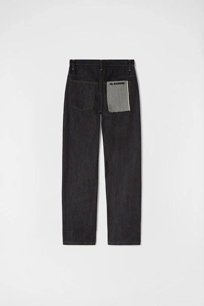 Jil Sander Denim Straight-fit Jeans In Navy