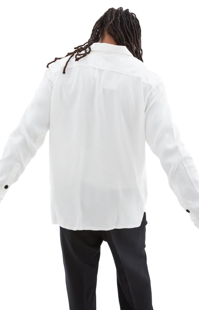 Shop Btfl Leisure Shirt In White