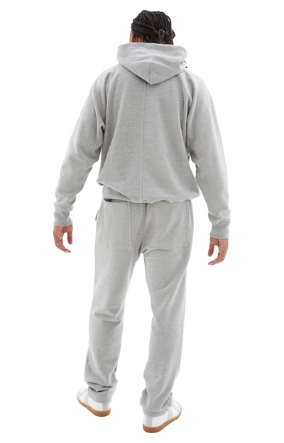 Shop Btfl Center Seam Hoodie In Heather Grey