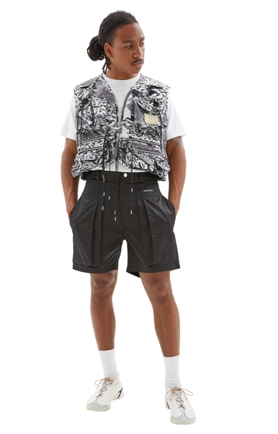 Nahmias Nylon Cargo Shorts In Black