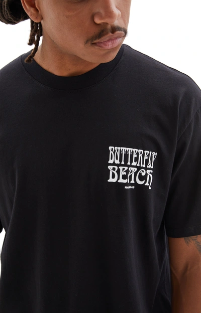 Shop Nahmias Butterfly Beach T-shirt In Black
