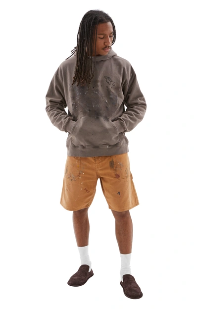 Shop Btfl Pittsburgh Special Printed Cotton Hoodie In Steel