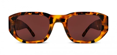 Thierry Lasry Sunglasses Victimy 252 In Brown/dark Red