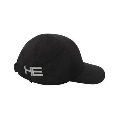 Shop Heliot Emil Cap W/layer In Black