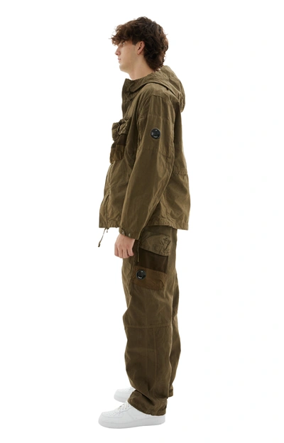 C.p. Company Ba-tic Hooded Jacket In Butternut