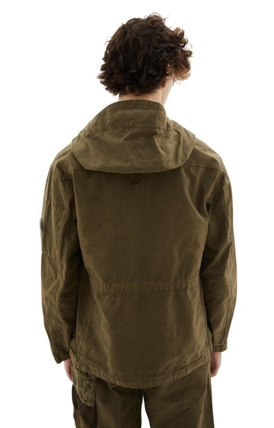 C.p. Company Ba-tic Hooded Jacket In Butternut