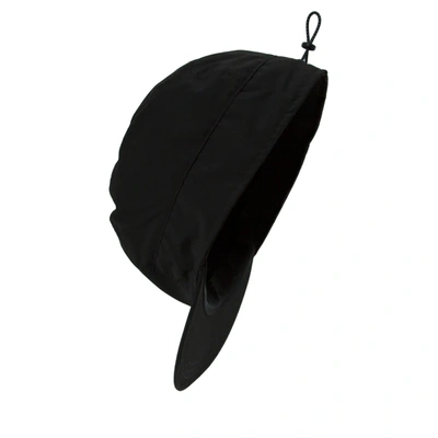 Shop Oamc Veiled Cap In Black