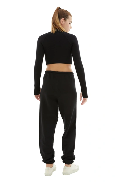 Joah Brown Oversized Jogger In Black