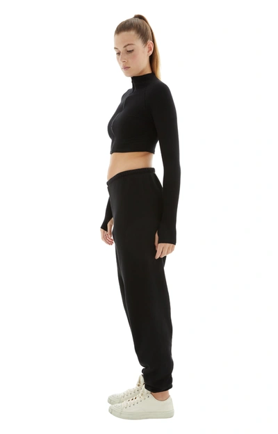 Joah Brown Oversized Jogger In Black