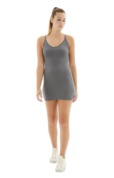 Shop Joah Brown Slip Dress In Grey