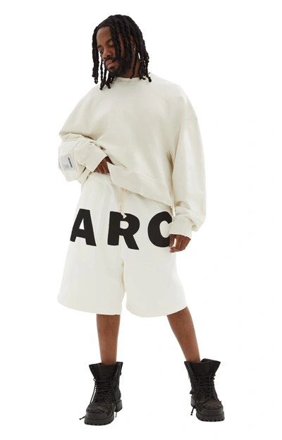 Shop B1archive Skate Drawstring Short In Ecru