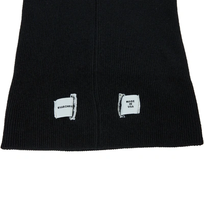 B1archive Beanie Archive Hat In Black