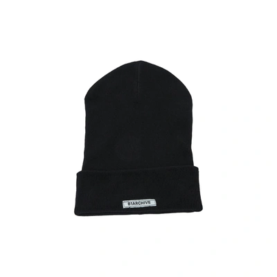 B1archive Beanie Hat In Black