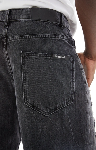 Shop Nahmias Kodak  Jeans In Charcoal