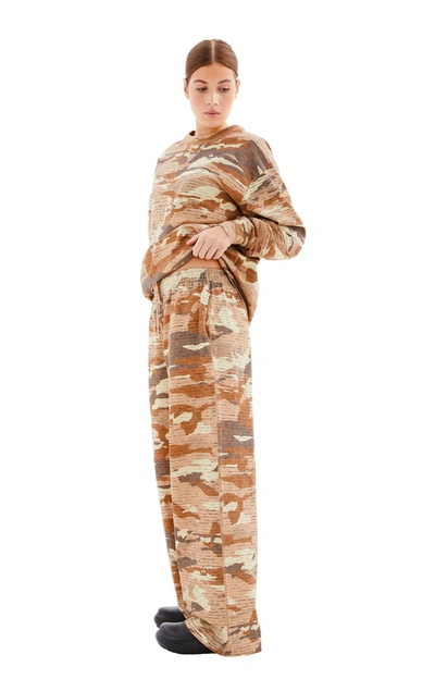 Acne Studios Military Pants In Cacao Brown