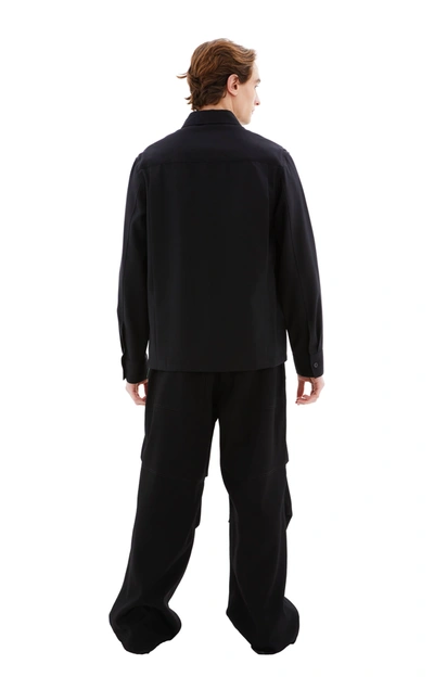 Shop Jil Sander Men's 66 Shirt In 001 Black
