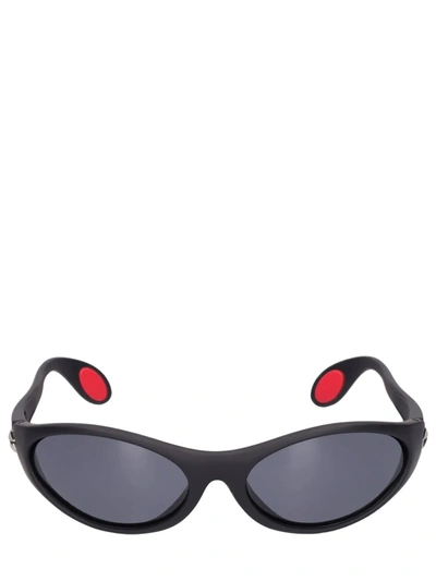 Shop Coperni Cycling Sunglasses In Black