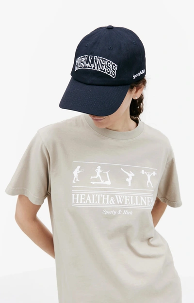 Shop Sporty And Rich Health & Wellness T-shirt In Grey