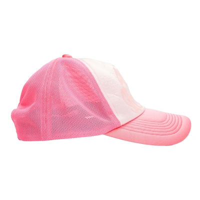 Shop Acne Studios Trucker Hat In Multi Pink