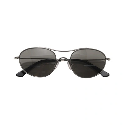 Shop Our Legacy Zwan Sunglasses In Trinity Black