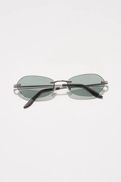 Shop Our Legacy Adorable Sunglasses In Matte Silver