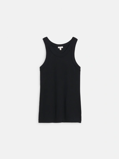 Shop Alex Mill Everyday Rib Tank In Black