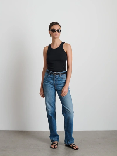 Alex Mill Everyday Rib Tank In Black