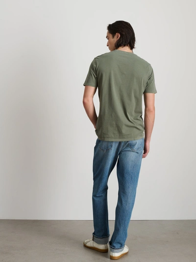 Shop Alex Mill Lightweight Mercer Tee In Olive