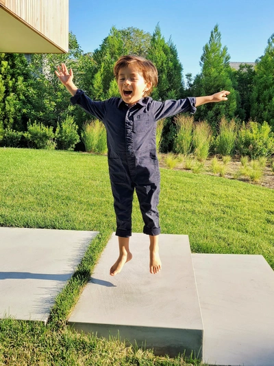 Alex Mill Mini Standard Jumpsuit In Dark Navy