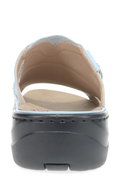 Shop Propét Gertire Slide Sandal In Lt Blue