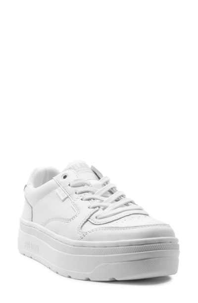 Shop Palladium Pallasphalt Platform Sneaker In Star White