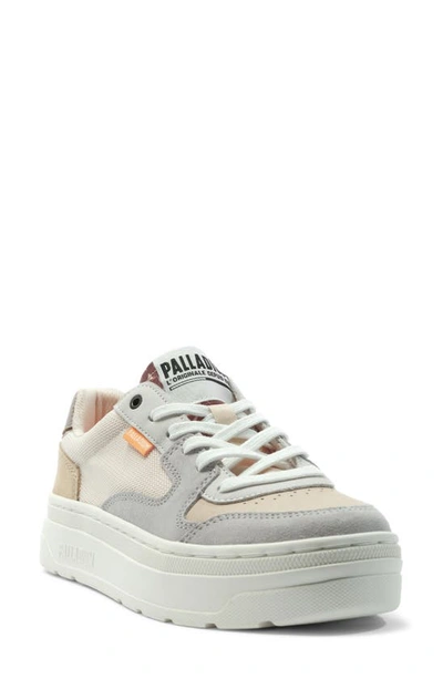 Shop Palladium Pallasphalt Platform Sneaker In Sand