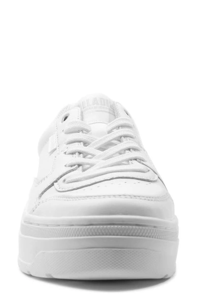 Palladium Pallasphalt Platform Sneaker In Star White